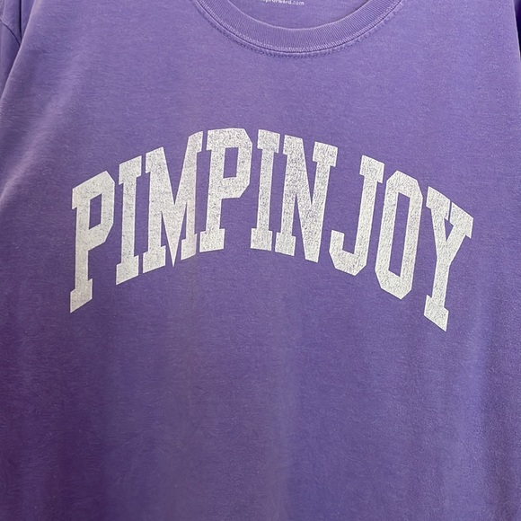 Lavender “PIMPINJOY” long sleeve - Picture 2 of 4